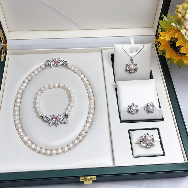 Women'S Accessories Accessorize - Zhuji-Conjunto de collar de agua dulce