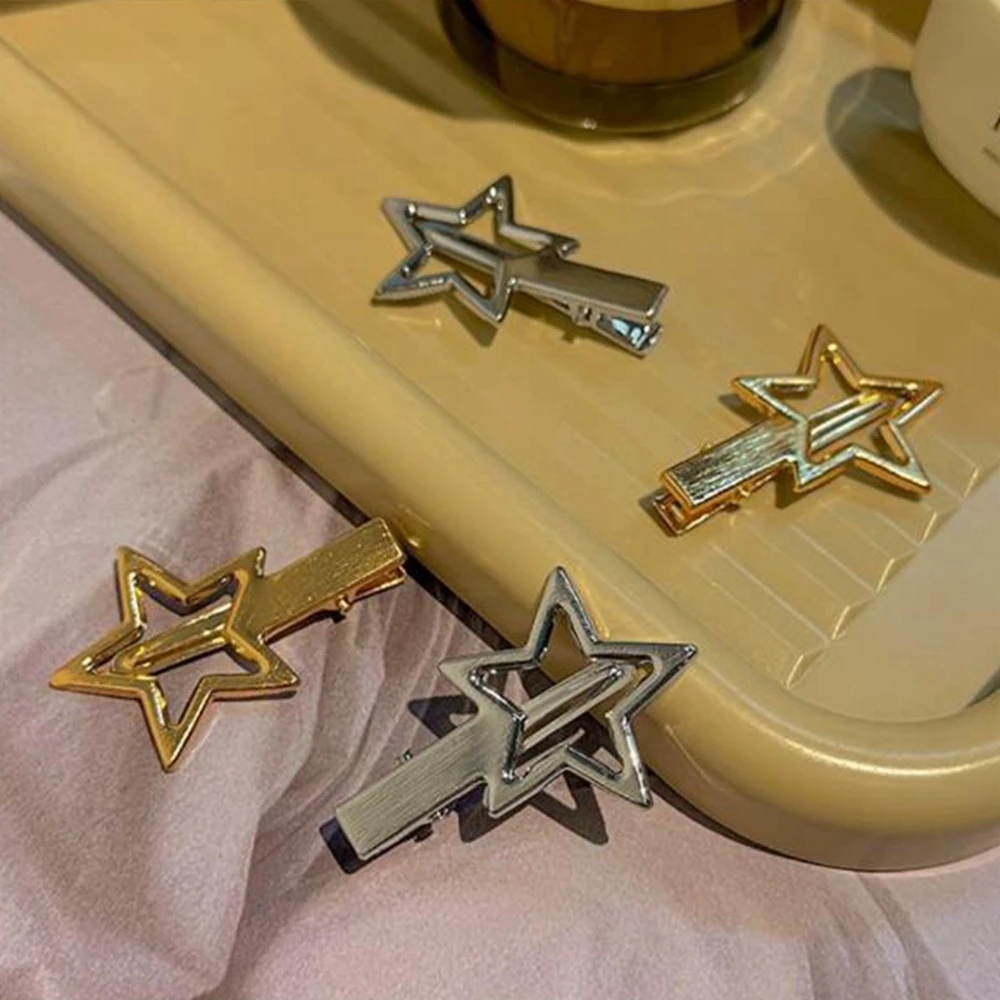 Women'S Accessories Gift Ideas - Pinzas para el cabello con pentagrama