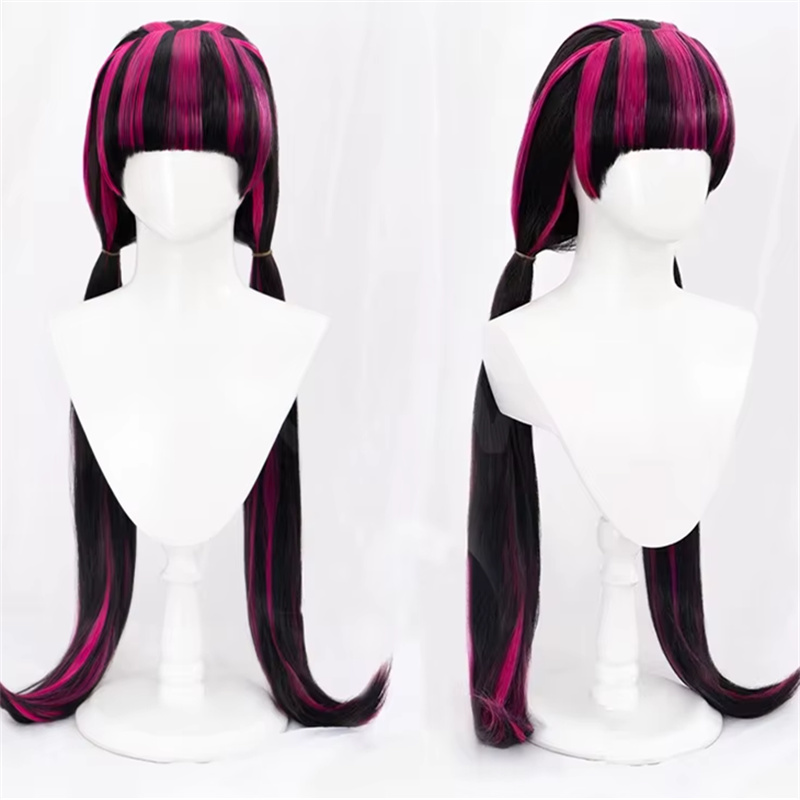 Women'S Vampire Accessories - Peluca de Cosplay de Draculaura para