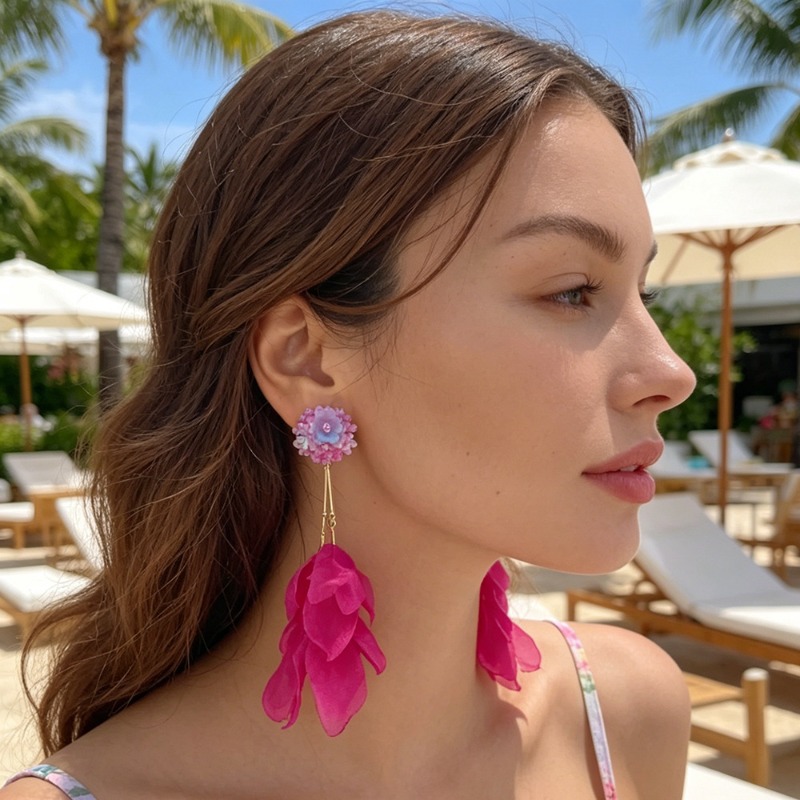 Tassel Earrings Boho - Nuevos pendientes de clip con borlas