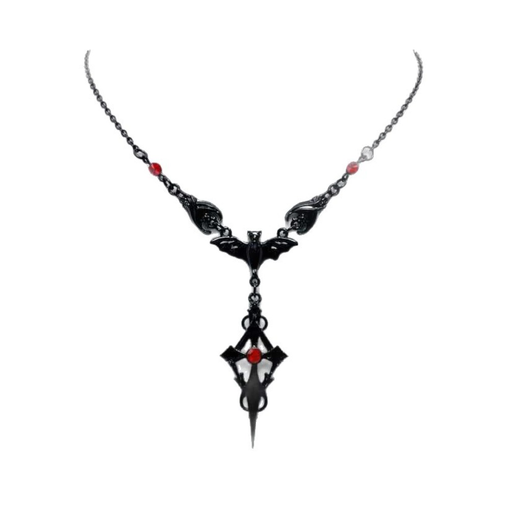 Collar con colgante de Cruz de - Women'S Vampire Accessories reseña y precio