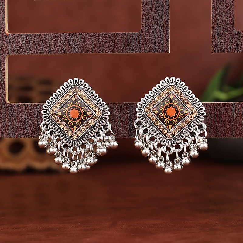 Pendientes colgantes de aleaci - Tassel Earrings Boho reseña y precio