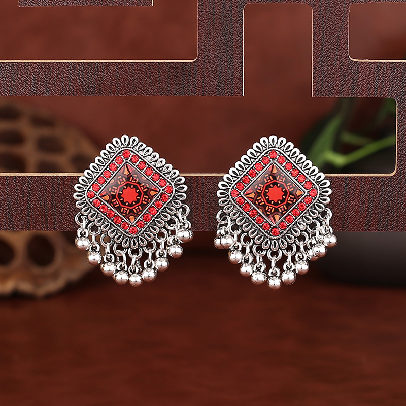 Pendientes colgantes de aleaci - Tassel Earrings Boho reseña y precio
