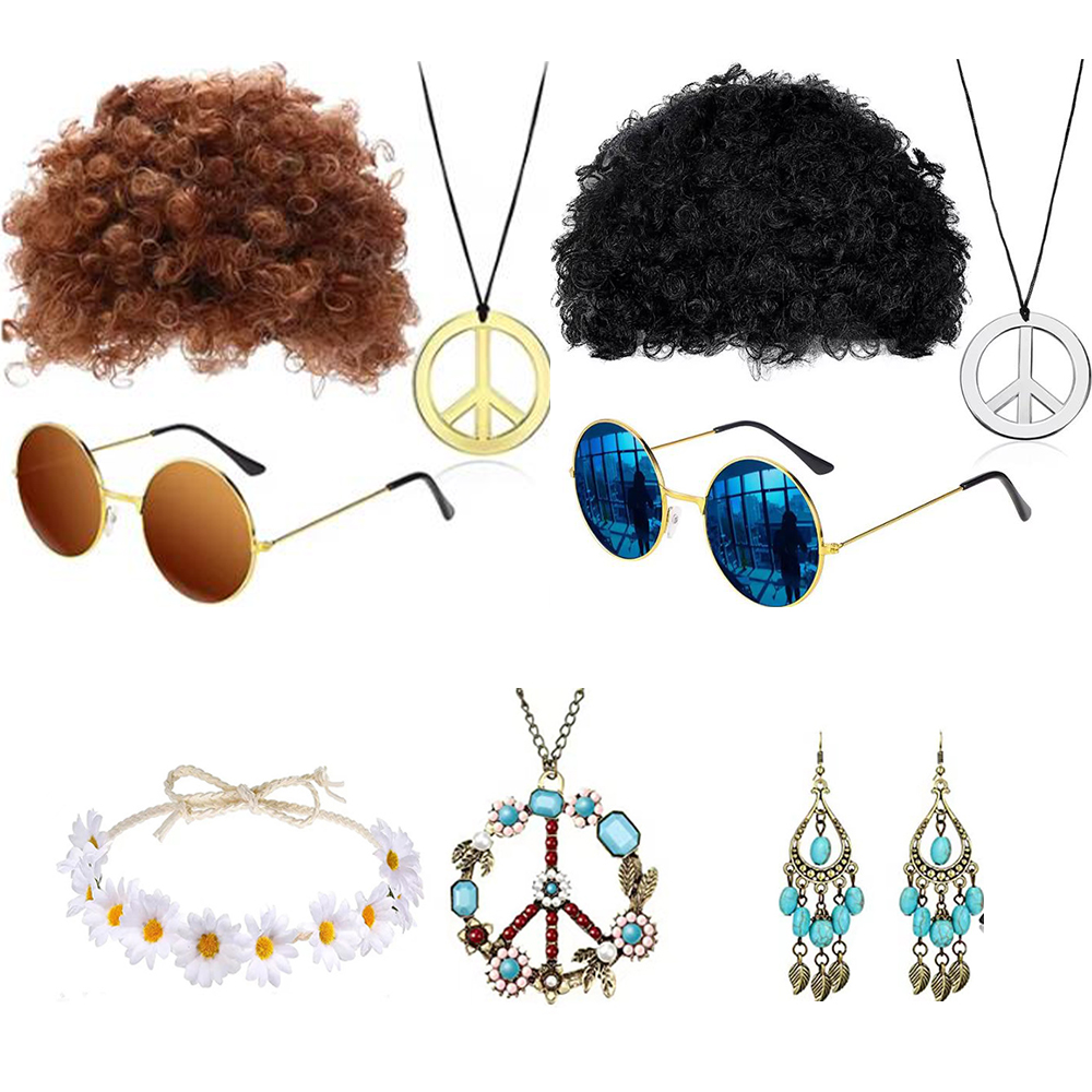 Conjunto de Accesorios Hippies - Women'S Accessories In The 60S reseña y precio
