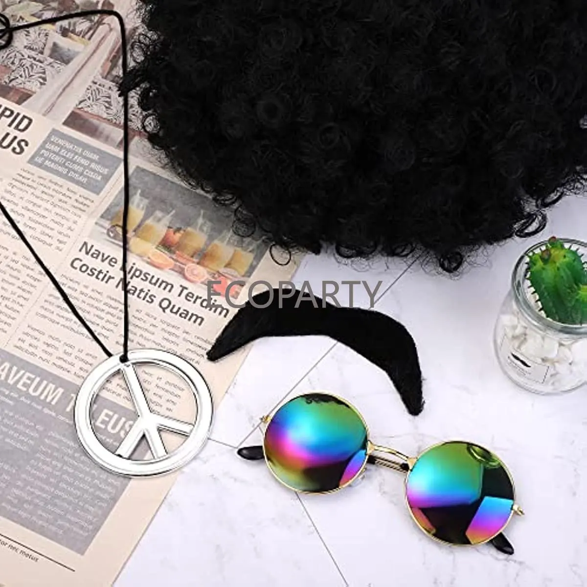 Accesorios para disfraz Hippie - Women'S Accessories In The 60S reseña y precio