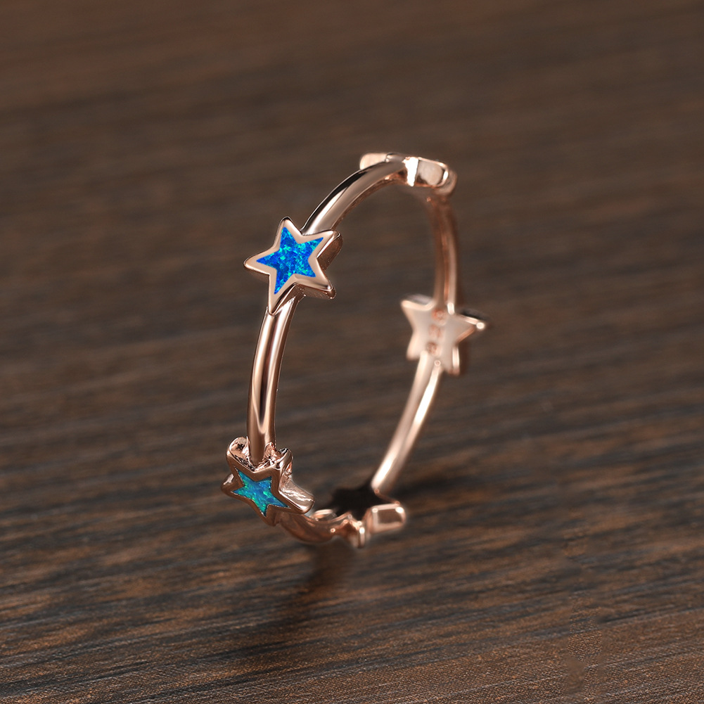 Anillo Pentagrama Blanco Austr - Women'S Accessories Australia reseña y precio