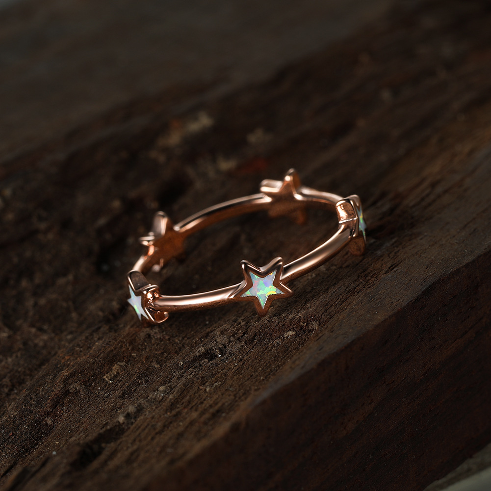 Anillo Pentagrama Blanco Austr - Women'S Accessories Australia reseña y precio