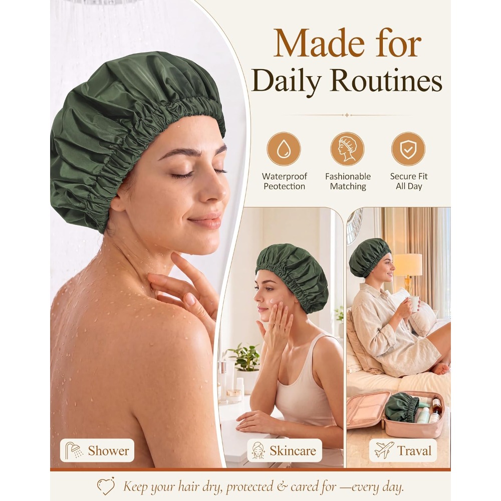 Gorro de Ducha Reutilizable e  - Women Accessories Images reseña y precio