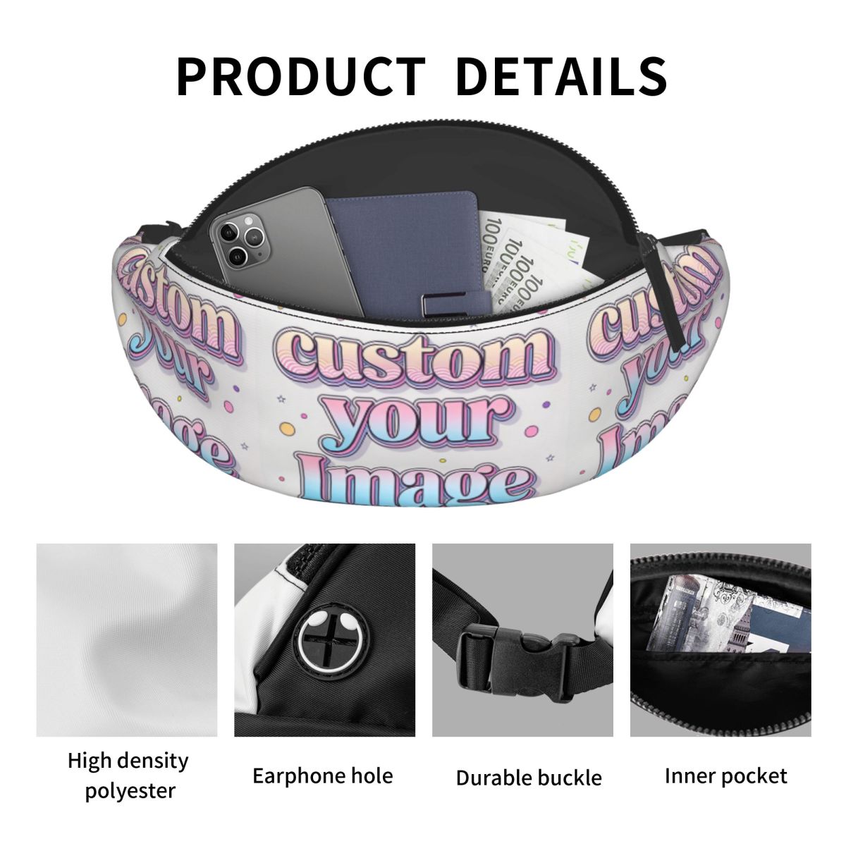 Bolsa de Cintura Personalizada - Women Accessories Images reseña y precio