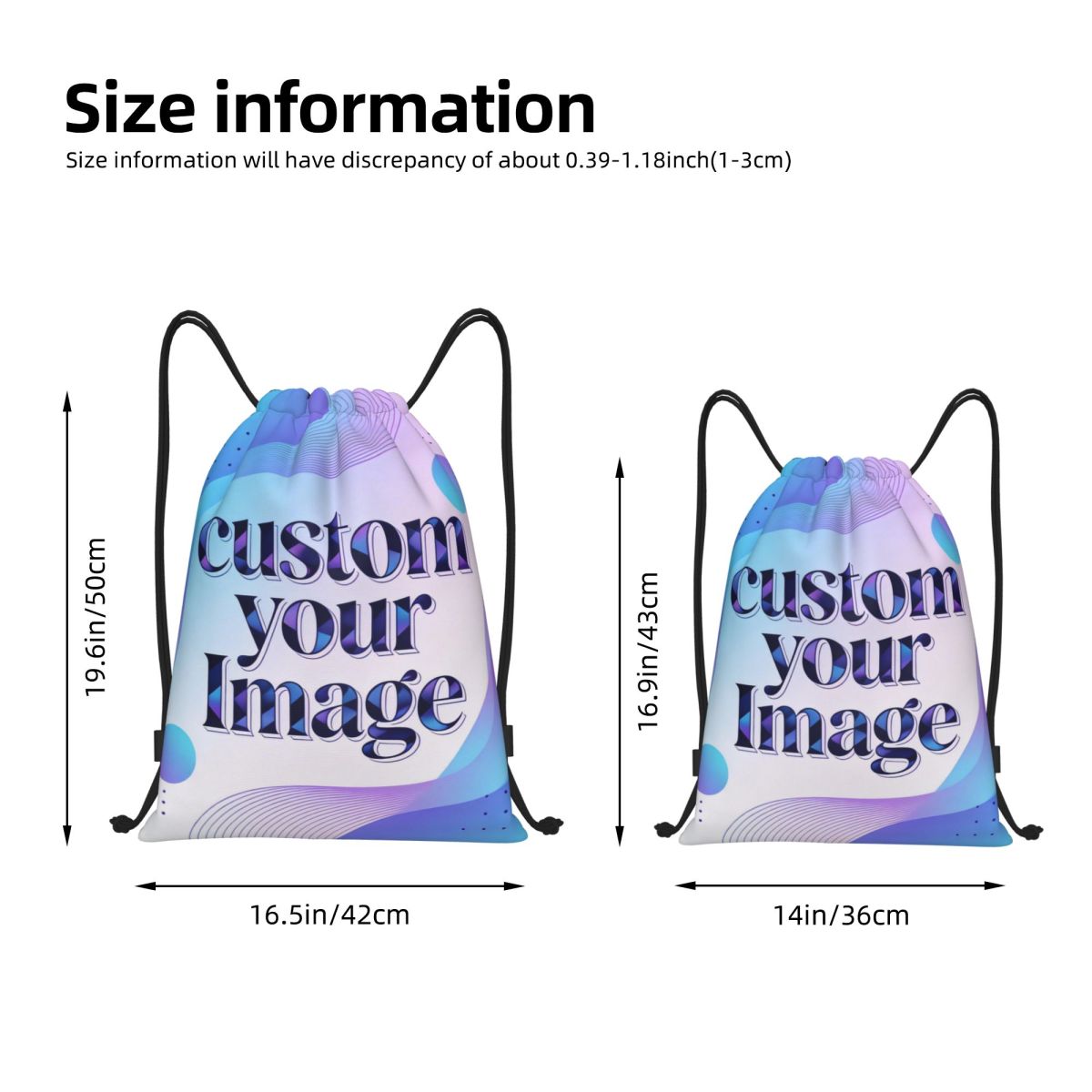 Mochila con cordón personaliza - Women Accessories Images reseña y precio