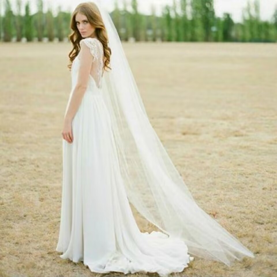 Imagen Real velo de novia blan - Women Accessories Images reseña y precio