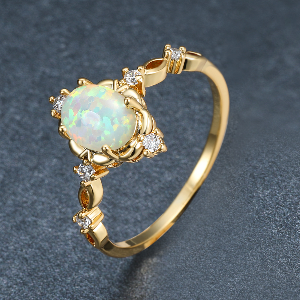 Anillo Ovalado Blanco Australi - Women'S Accessories Australia reseña y precio