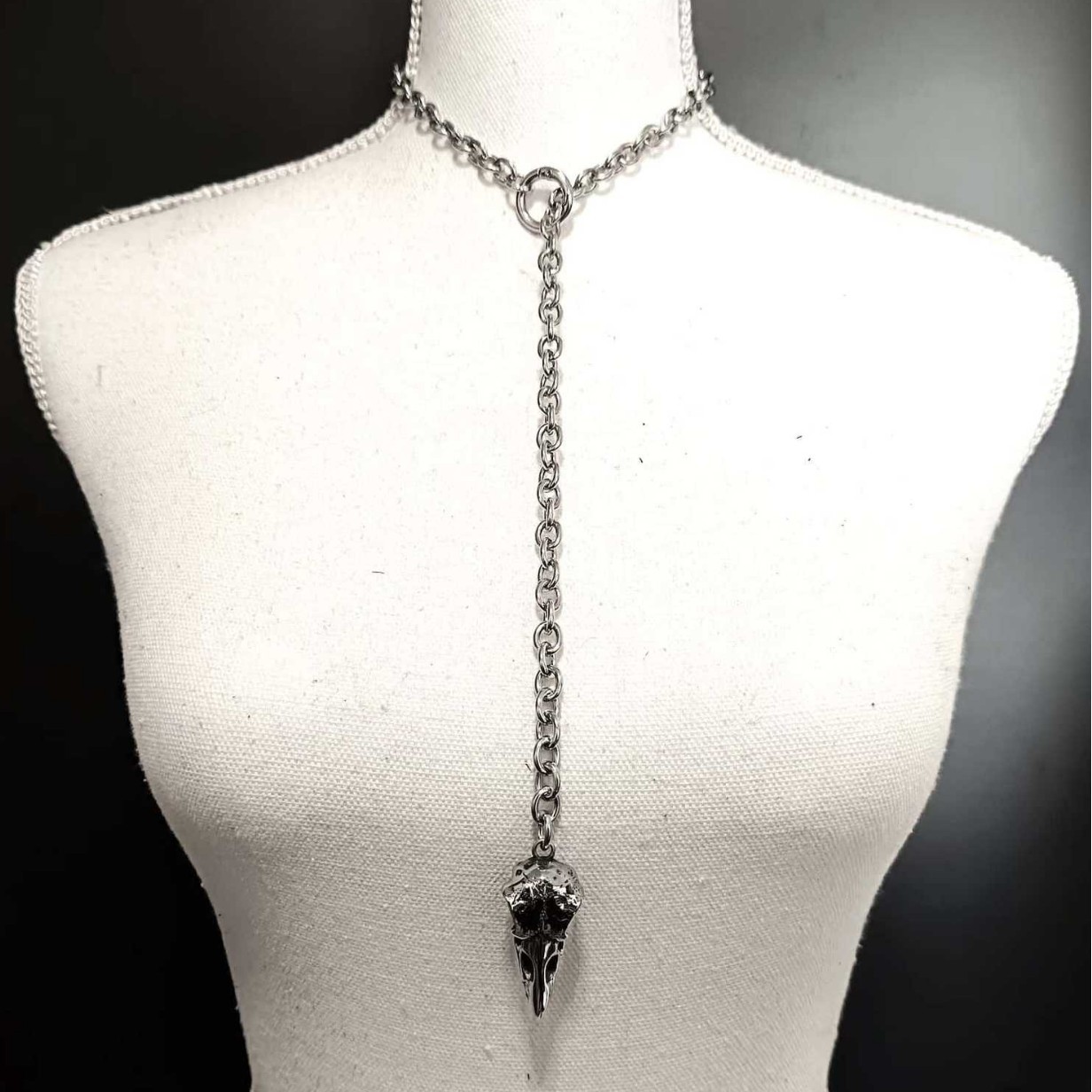 Collar gótico de calavera de c - Women'S Vampire Accessories reseña y precio