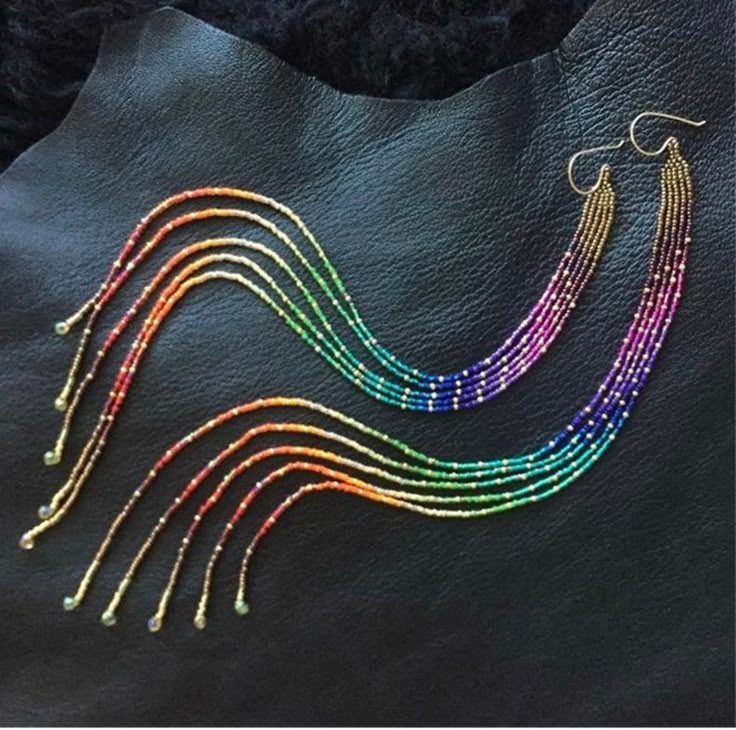 Pendientes de cuentas de arroz - Tassel Earrings Boho reseña y precio