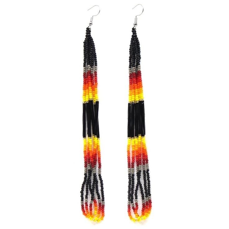 Pendientes de cuentas de arroz - Tassel Earrings Boho reseña y precio