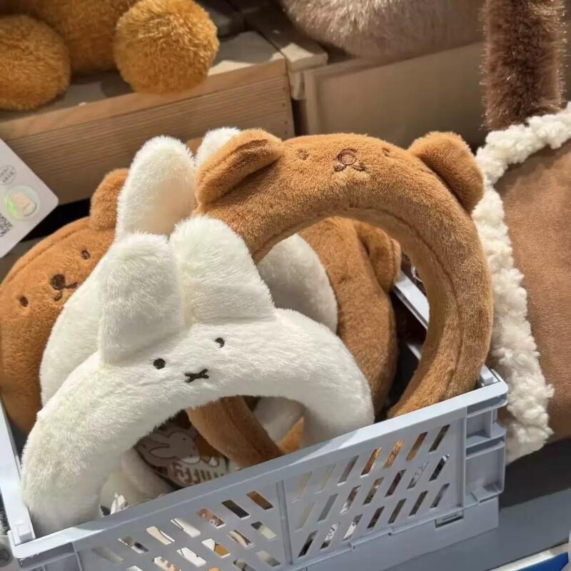 Diadema de felpa Miffy con ima - Women Accessories Images reseña y precio