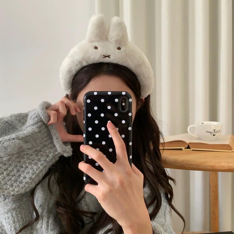 Diadema de felpa Miffy con ima - Women Accessories Images reseña y precio