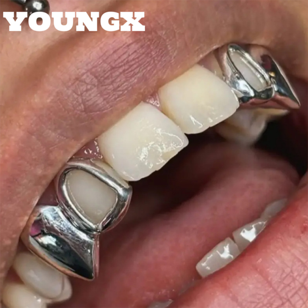 YOUNGX-tapas de dientes brilla - Women'S Vampire Accessories reseña y precio