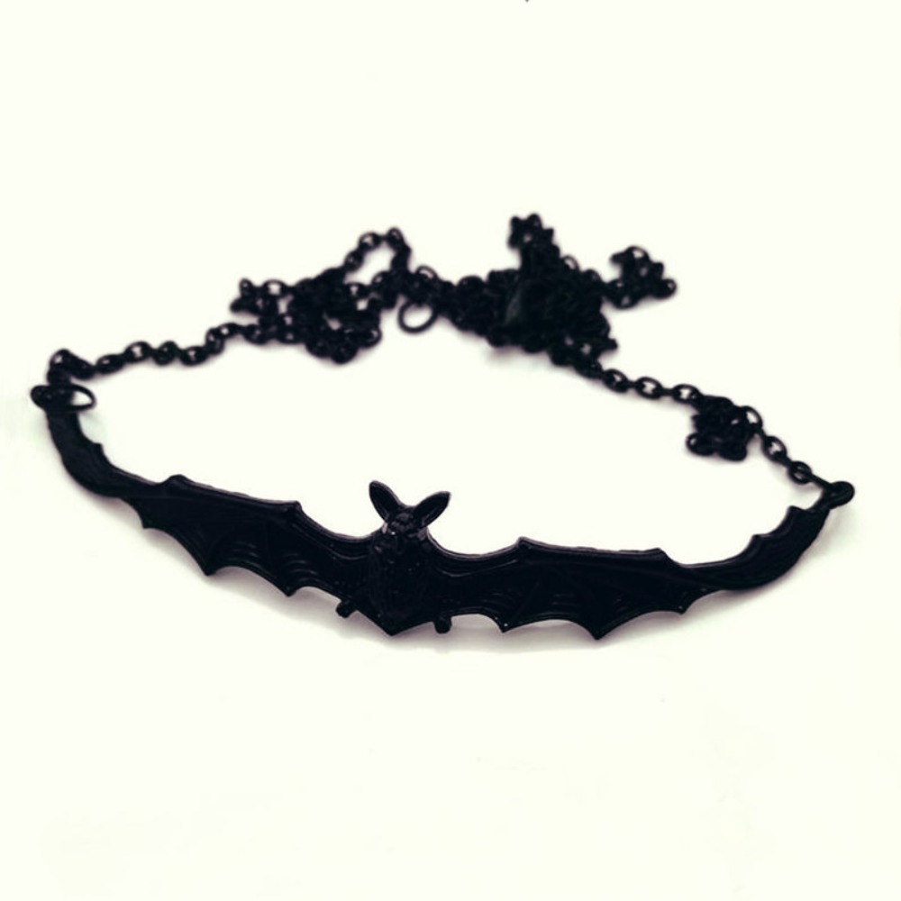 Collar gótico de moda negro co - Women'S Vampire Accessories reseña y precio