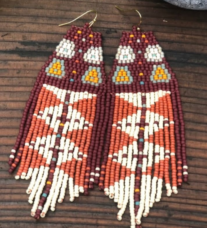 Pendientes de cuentas de arroz - Tassel Earrings Boho reseña y precio