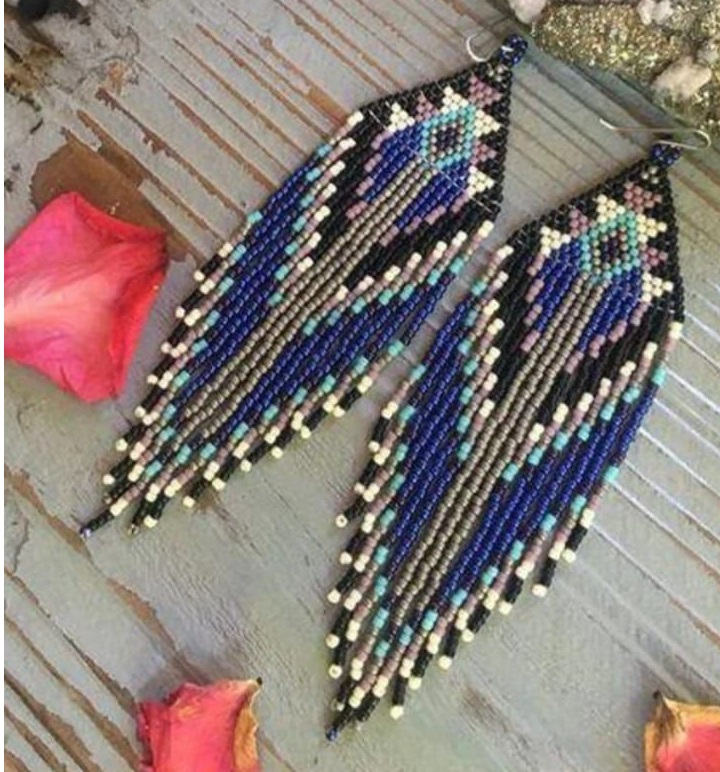 Pendientes de cuentas de arroz - Tassel Earrings Boho reseña y precio