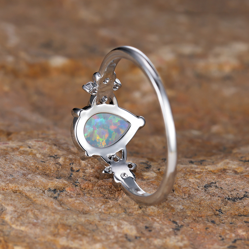 Nuevo Anillo de Flor con Borde - Women'S Accessories Australia reseña y precio