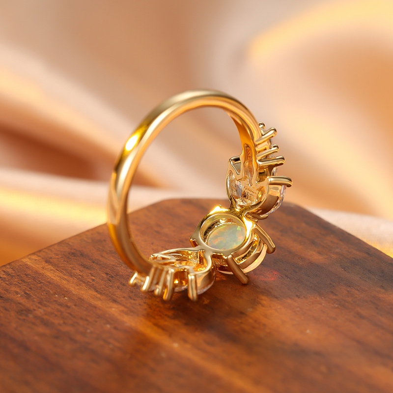 Anillo de Zirconia Ojo de Caba - Women'S Accessories Australia reseña y precio