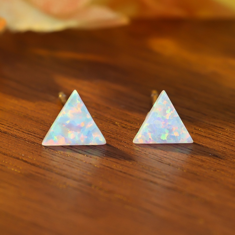 Pendientes triangulares planos - Women'S Accessories Australia reseña y precio