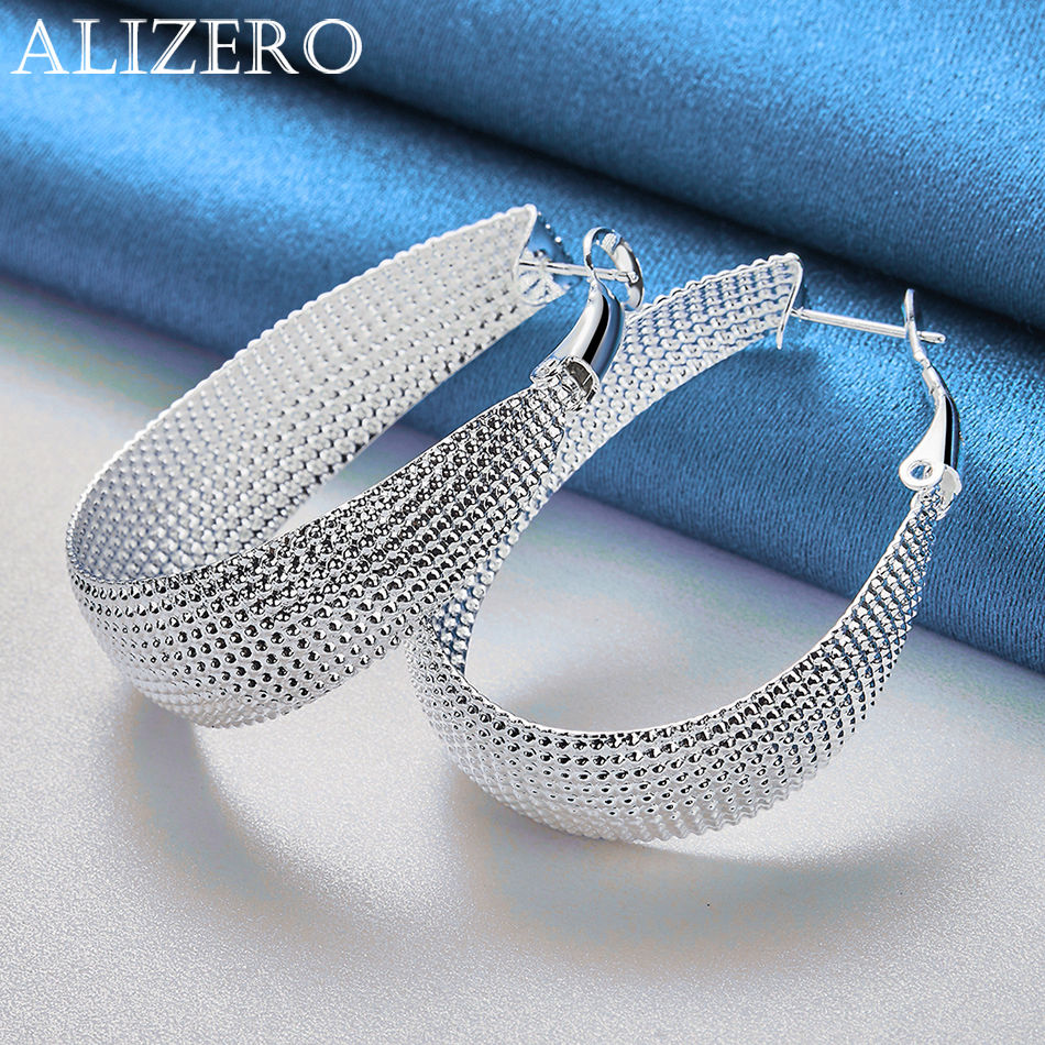 ALIZERO-pendientes de aro en U - Women'S Accessories Gift Ideas reseña y precio